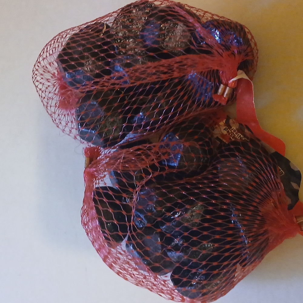 Christmas Coal Decor Black for Holiday Decorations NWT